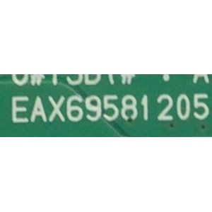 MAIN PARA SMART TV LG 4K RESOLUCION  (3840X2160) / NUMERO DE PARTE EBU66762002 / EAX69581205 / 2E1L016L / XU24E5A305 / 66762002 / MODELO 50UQ7070ZUE.BUSYLJM